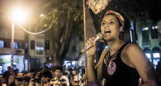 MARIELLE FRANCO DA SILVA. Asesinada el miércoles en Río de Janeiro. Concejala y  militante socialista brasileña nacida en 1979. concejala