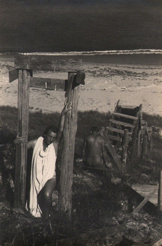 PaJaMa Margaret French and Jared French, Nantucket, ca. 1945 Keith de Lellis Gallery